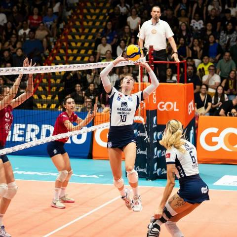 Superliga Feminina: Flor de Ypê Paulistano Barueri é superado pelo Gerdau Minas