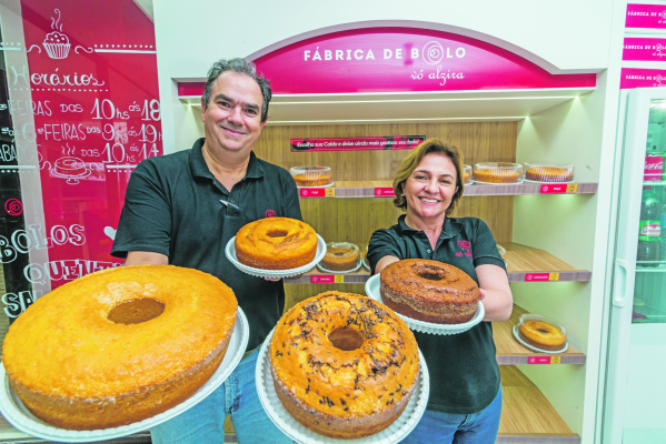 Vó Alzira Ipanema RJ — Franquia de bolos caseiros na Zona Sul