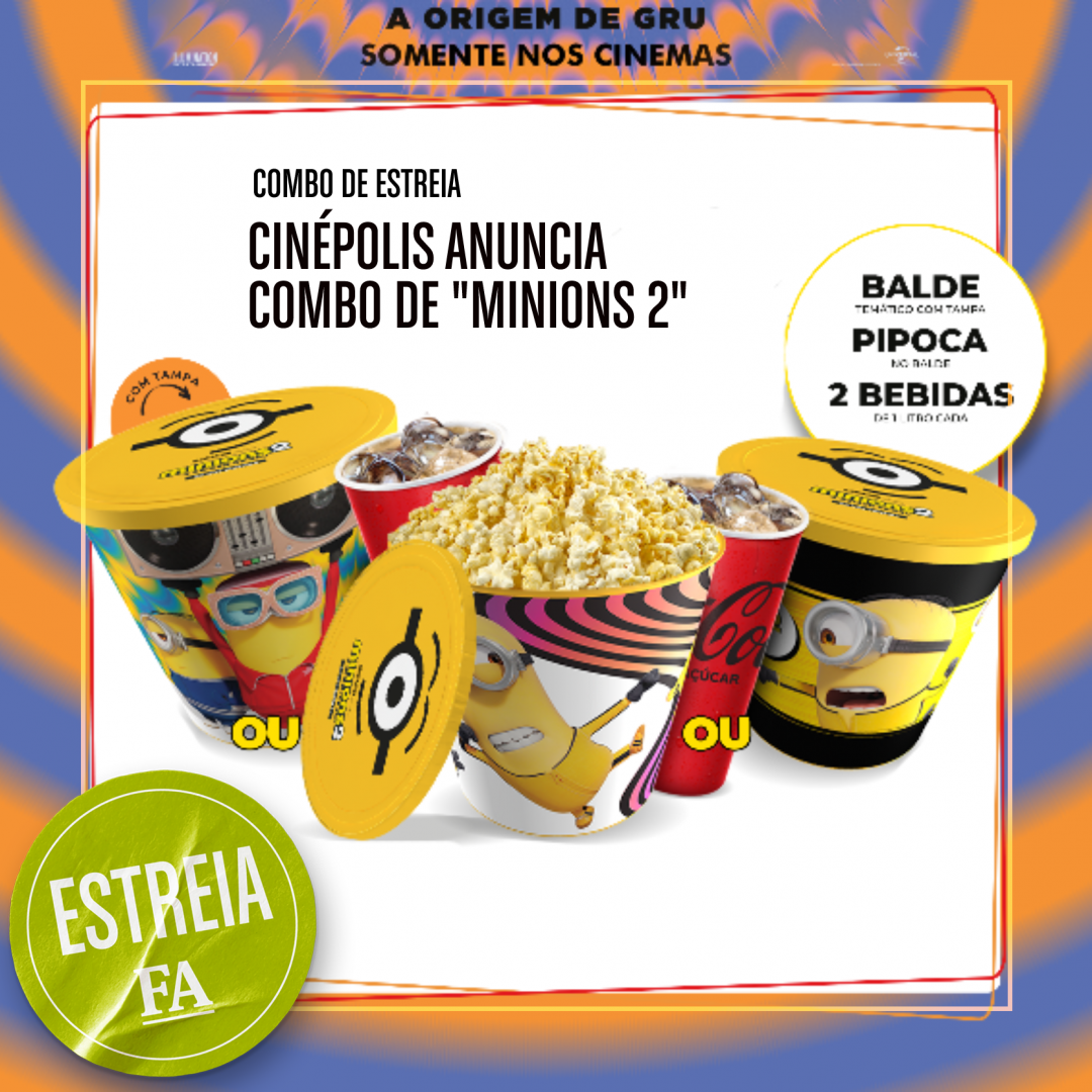 Minions 2 – A Origem de Gru' estreia nesta quinta nos cinemas